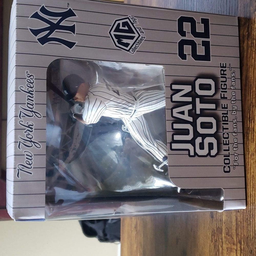New York Yankees Juan Soto #22 Collectible Figure MG Collectibles and Toys